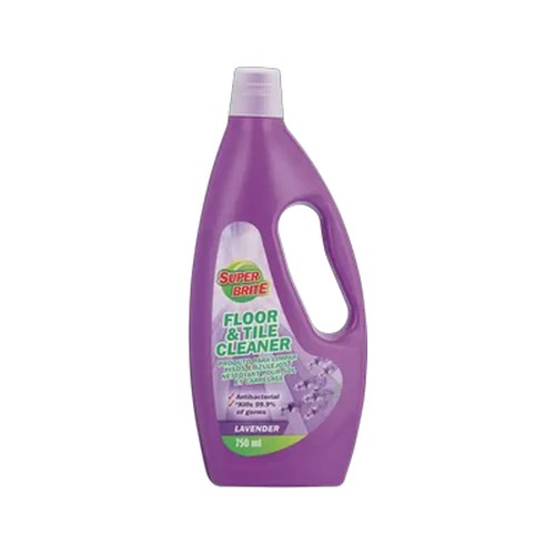 super brite lavender antibacterial floor & tile cleaner 750ml