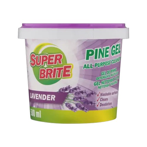 super brite lavender pine gel all purpose cleaner 500ml