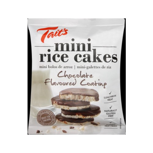 Tait's Chocolate Rice Cakes 65g