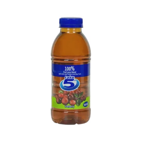 Take 5 Cranberry 100 Fruit Juice Blend 500ml