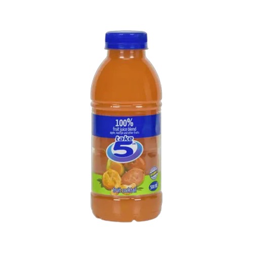 Take 5 Fruit Cocktail 100 Fruit Juice Blend 500ml