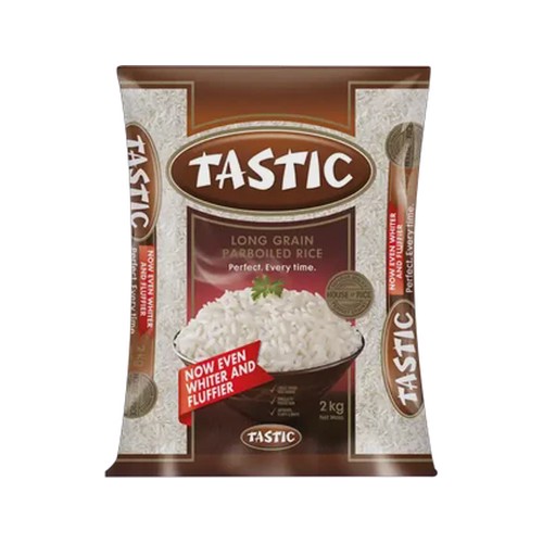 tastic long grain parboiled rice 2kg