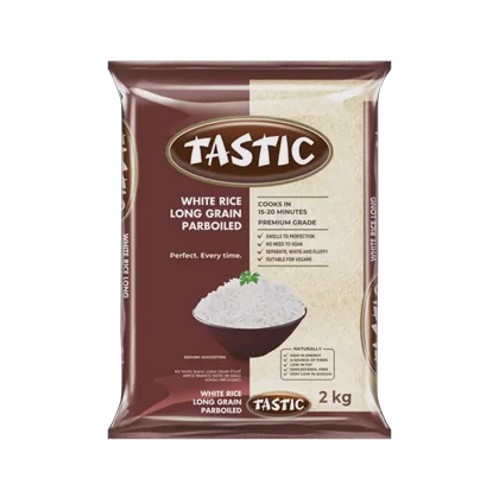 Tastic Long Grain Parboiled White Rice 2kg
