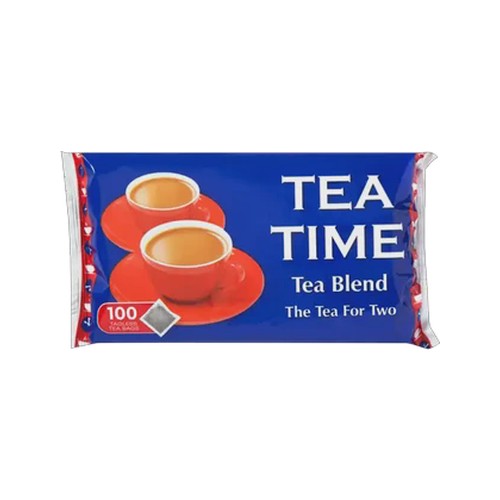 tea time tea blend tagless teabags 100 pack