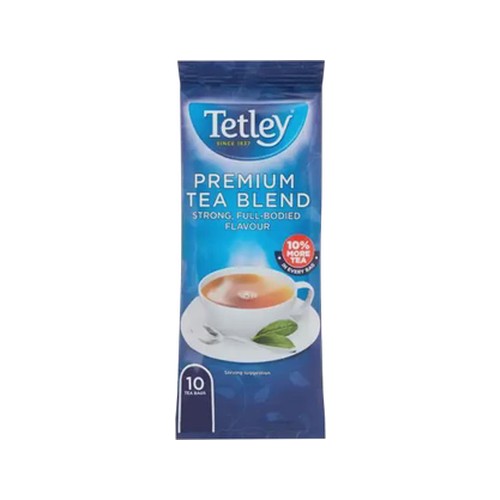 tetley premium tea blend tea bags 10 pack