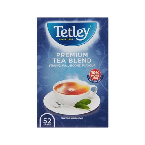 Tetley Premium Tea Blend Tea Bags 52 Pack