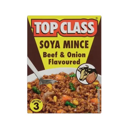 top class beef & onion flavoured soya mince 100g
