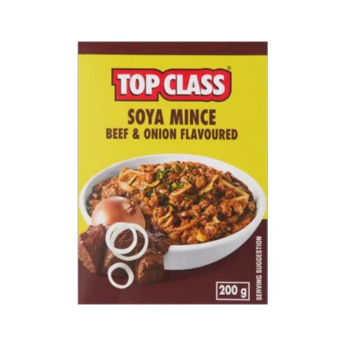 top class beef & onion flavoured soya mince 200g