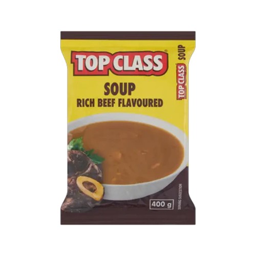Top Class Rich Beef Flavoured Soup 400g