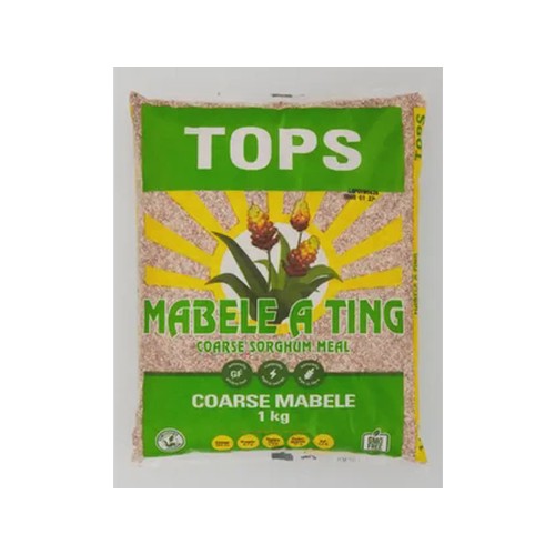 tops mabele coarse sorghum meal 1kg