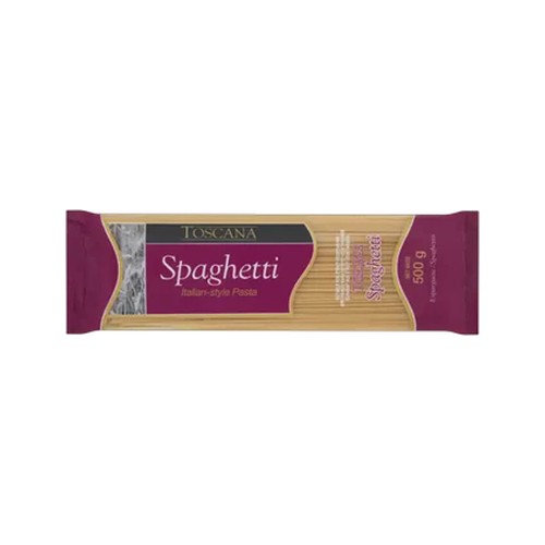 toscana spaghetti pasta 500g