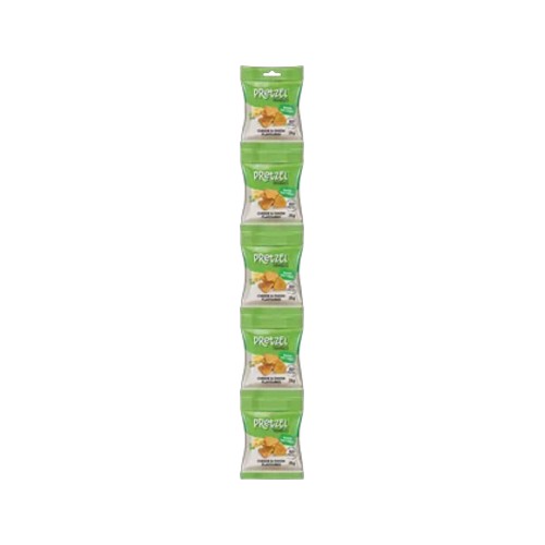 truda pretzels cheese & onion flavoured triangles baked snack 5 x 26g