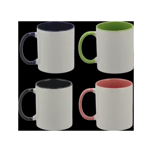 vivid stoneware coffee mug 310ml colour may vary