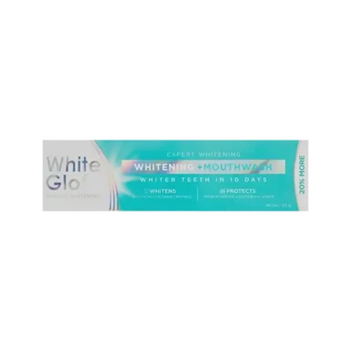 white glo whitening mouthwash toothpaste 90ml