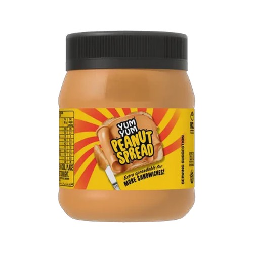 yum yum peanut spread 390g