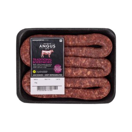 Angus Beef Traditional Boerewors Avg 500 g