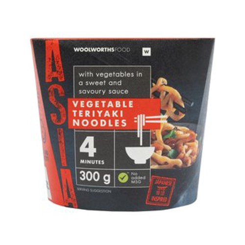 Asian Vegetable Teriyaki Noodles 300 g