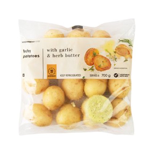 Baby Potatoes with Garlic & Herb Butter 700 g