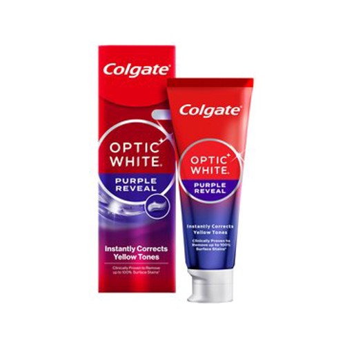 Colgate Optic White Purple Reveal Toothpaste 75 ml