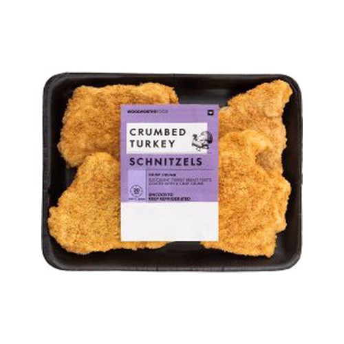 Crumbed Turkey Schnitzels Avg 750 g