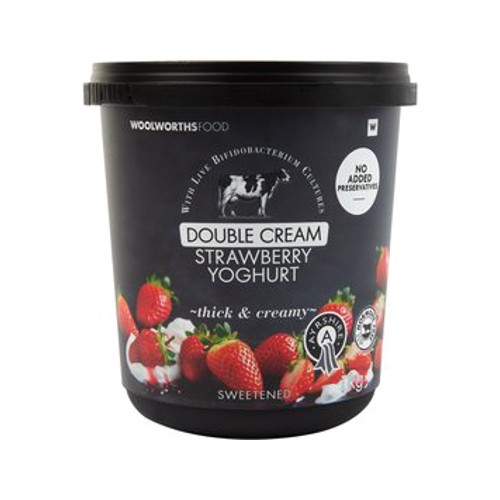 Double Cream Ayrshire Strawberry Yoghurt1 Kg