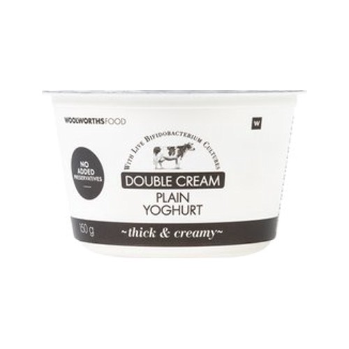 Double Cream Plain Yoghurt 150 g
