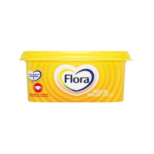 flora regular 50 fat spread 1 kg