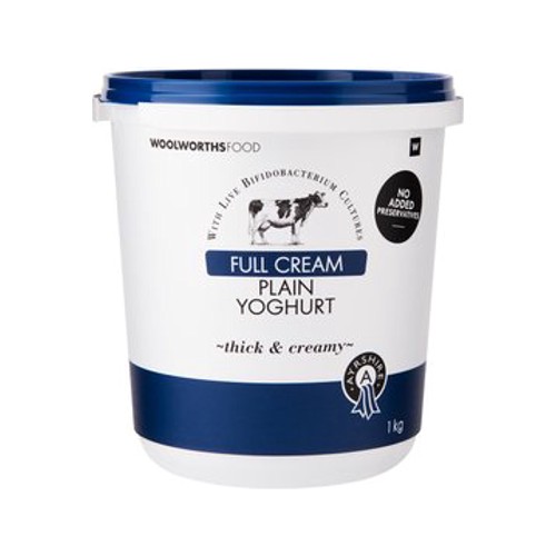 Full Cream Ayrshire Plain Yoghurt 1 kg