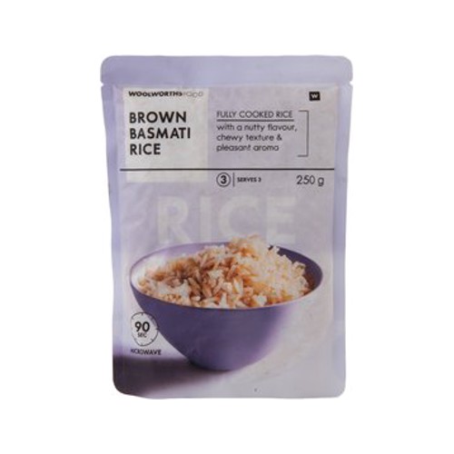 Fully Cooked Brown Basmati Rice 250 g
