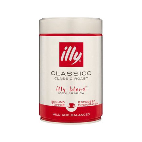 illy espresso medium roast ground coffee 250 g