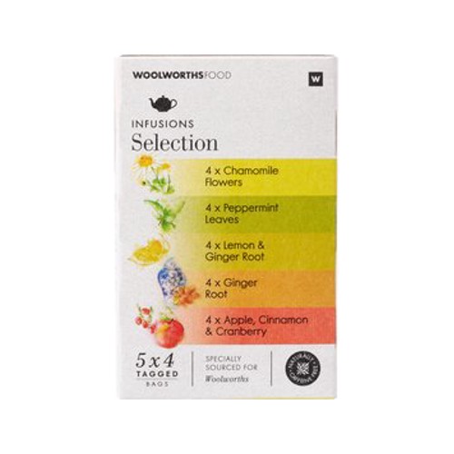 Infusions Selection Tagged Tea Bags 20 pack