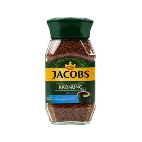 jacobs kronung decaf instant coffee 100 g