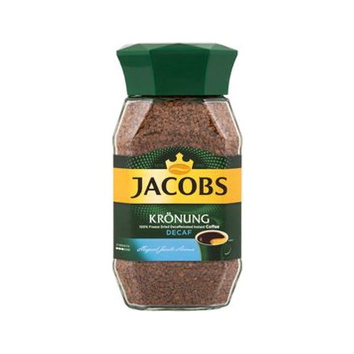 jacobs kronung decaf instant coffee 200 g