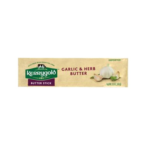 kerrygold garlic & herb butter stick 100 g
