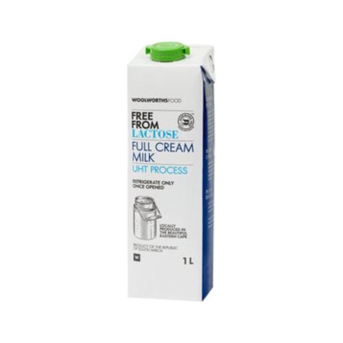 Lactose Free Full Cream Milk 1 l