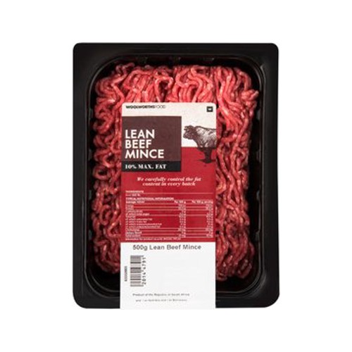 Lean Beef Mince 500 g