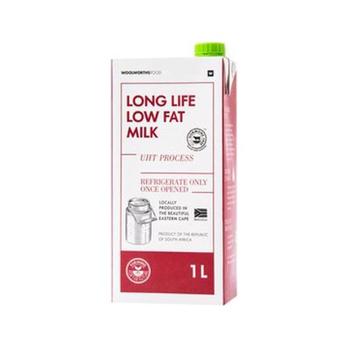 long life low fat milk 1 l