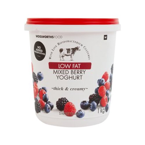 Low Fat Mixed Berry Yoghurt 1 kg