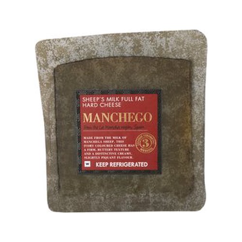 manchego sheeps milk full fat hard cheese avg 150 g