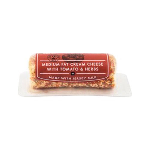 medium fat cream cheese with tomato & herbs 100 g