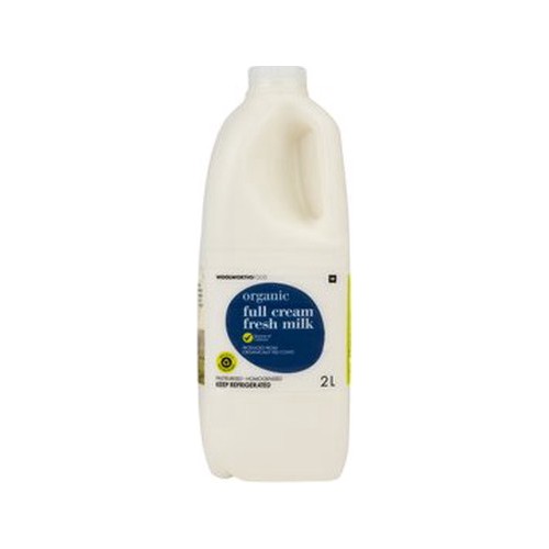 fresh full cream milk 2 l