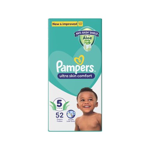 Pampers Baby Dry Size 5 11 - 18 kg Nappies 52 pk