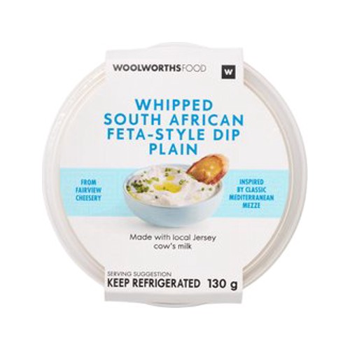 Plain Whipped South African Feta Style Dip 130 g