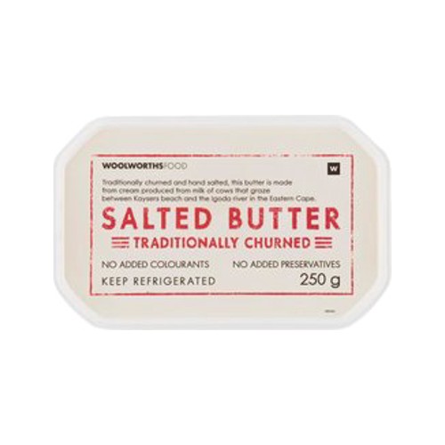 salted butter 250 g