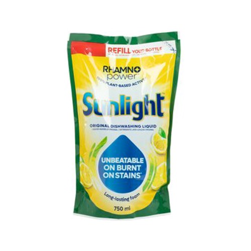 Sunlight Original Dishwashing Liquid Refill Pouch 750 ml