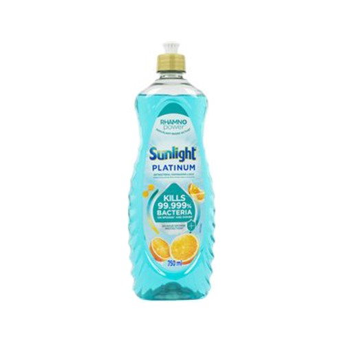 Sunlight Platinum Antibacterial Dishwashing Liquid 750 ml