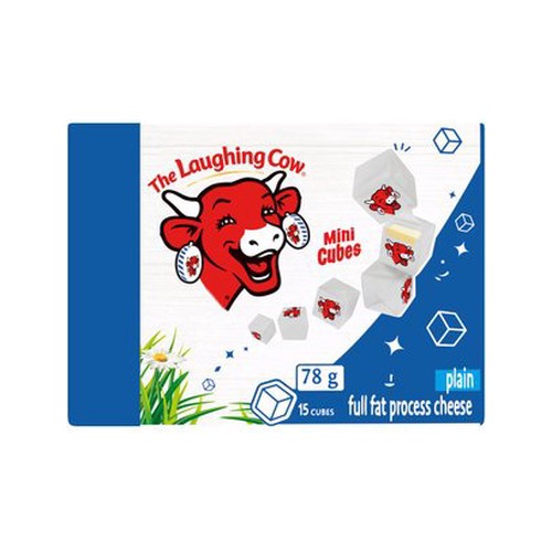 the laughing cow full fat mini cheese cubes 15 pcs