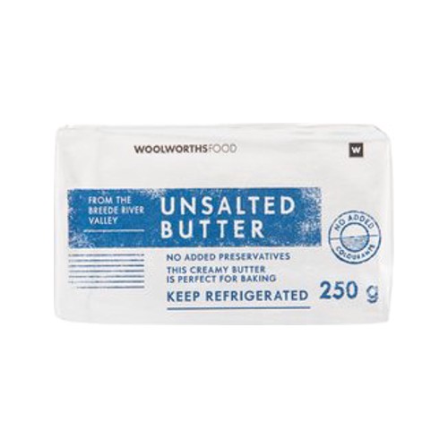 unsalted butter 250 g