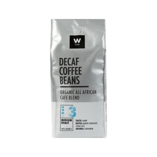wcafe organic all african decaf espresso cafe blend beans 500 g