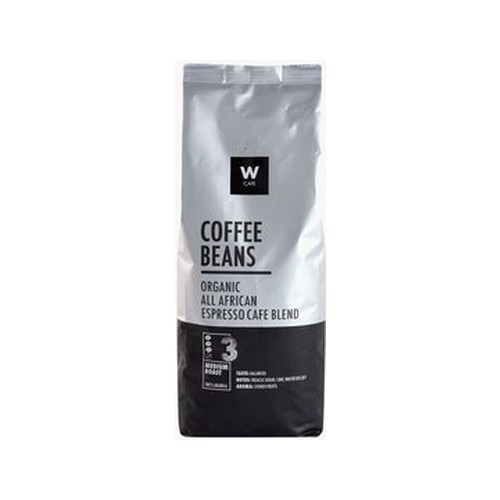 wcafe organic all african espresso cafe blend beans 1 kg